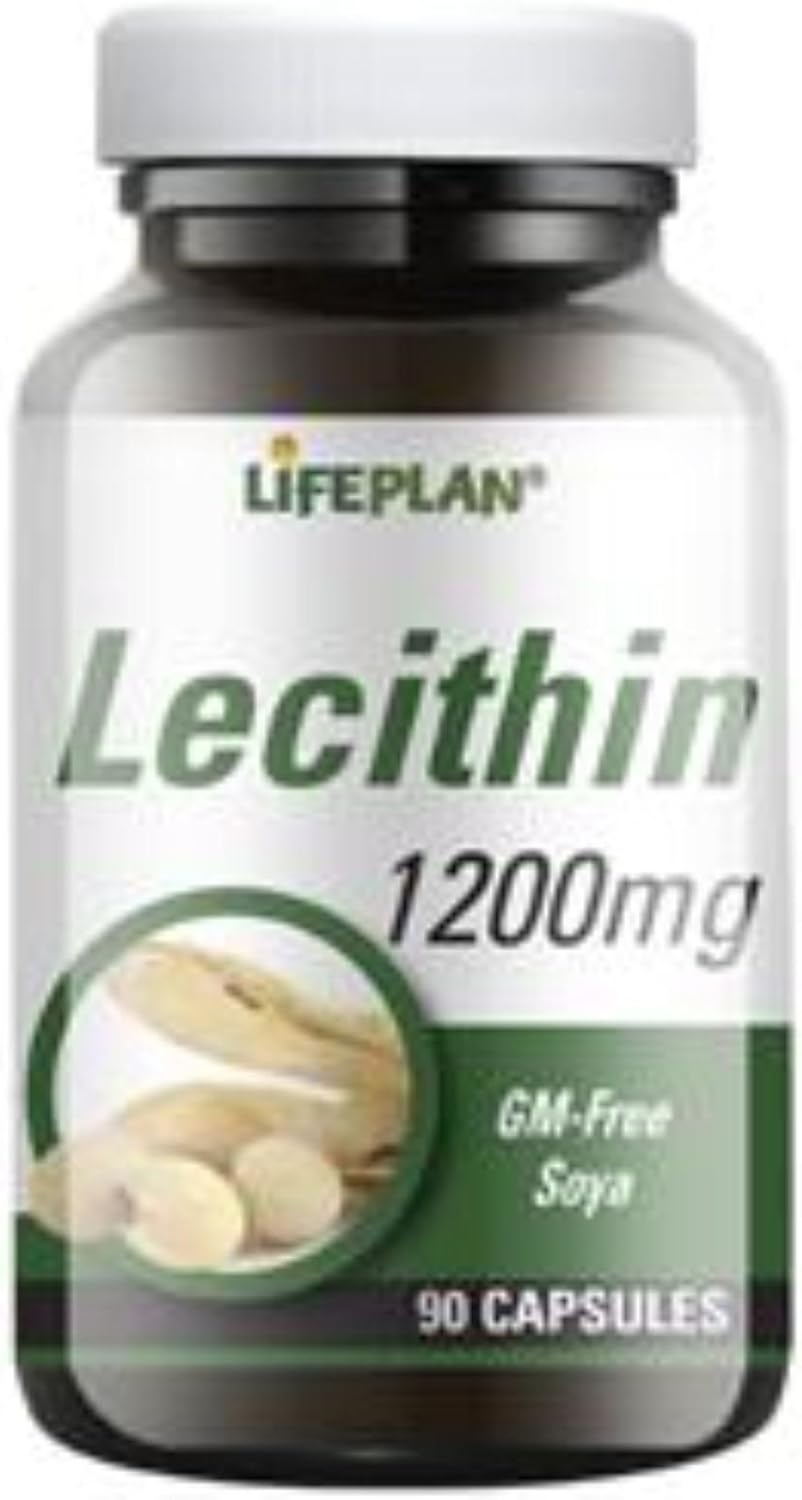 Lifeplan Lecithin GM-Free SOYA 1200mg Tablets x 90. Aids Reproduction and foetal Development : Amazon.co.uk: Health & Personal Care