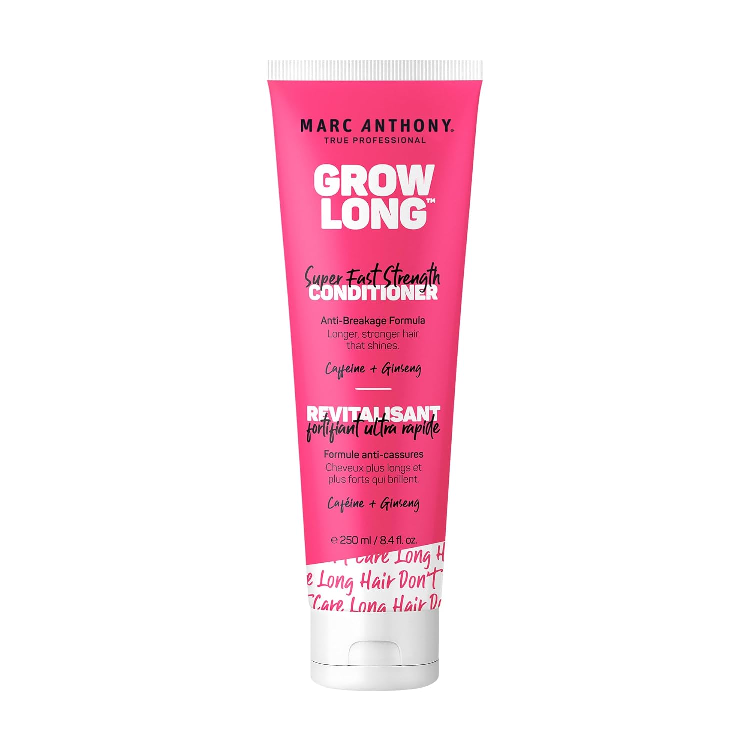 Marc Anthony Strengthening Conditioner, Grow Long - Anti-Frizz, Anti-Breakage & Nourishing Formula For Split Ends, & Hair Growth - Biotin, Vitamin E, Caffeine & Ginseng For Dry & Damaged Hair