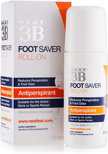 Neat® 3B Foot Saver Roll-On Antiperspirant For Feet 60Ml