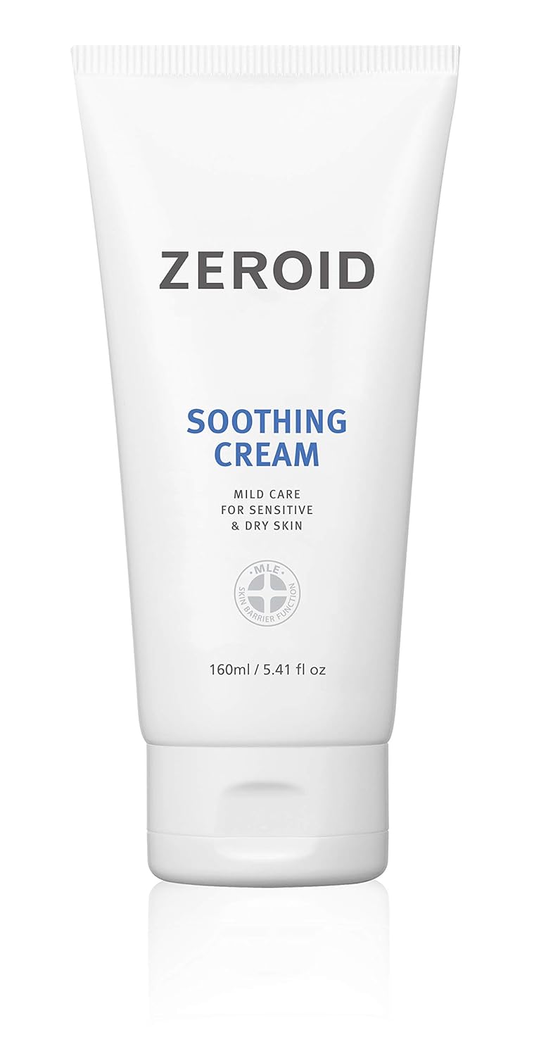 Zeroid Soothing Cream Korean Dermocosmetic Mild Care For Senstive & Dry Skin (160 Ml)