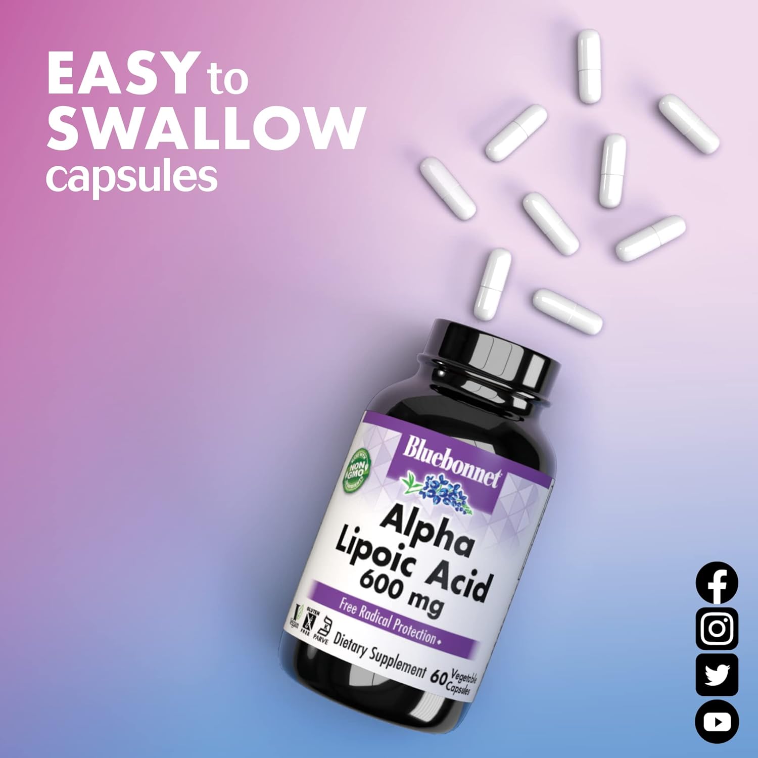 Bluebonnet Nutrition Alpha Lipoic Acid 300 Mg