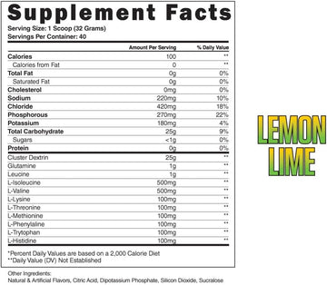 Steel Supplements Hyperade | Advanced Hydration Powder W/Fast Absorbing Electrolytes & Glycogen Formula For Quick Replenishment Of Energy & Recovery | Pre/Intra/Post Workout (Lemon-Lime)