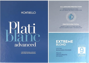 Montibello Platiblanc Advance Extreme Blond Deco 9 Levels 2X500G