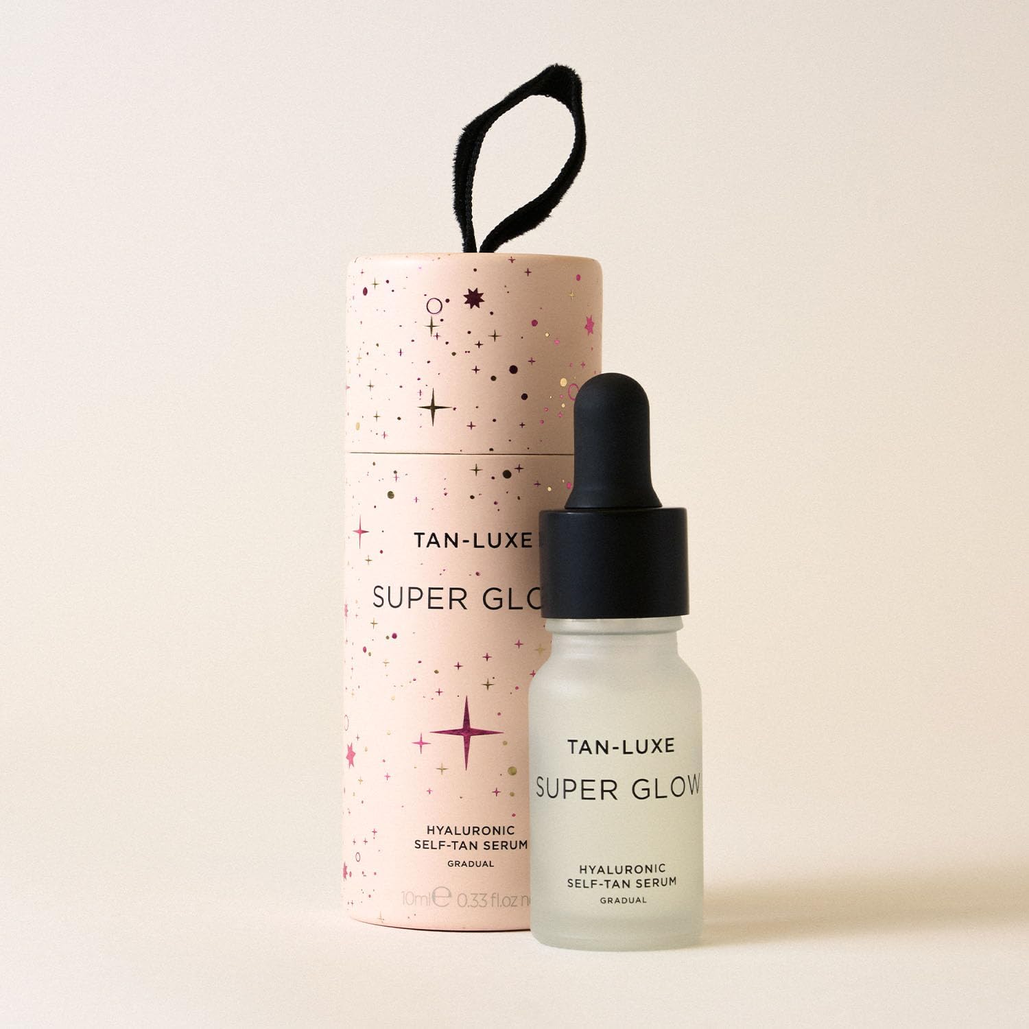 Tan-Luxe Super Glow Bauble Limited Edition Gift Set Containing Travel Size Gradual Facial Self-Tan Serum with Hyaluronic Acid, 10ml : Amazon.co.uk: Beauty