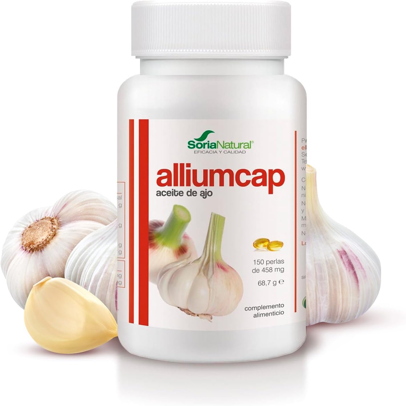 Soria Alliumcap Garlic Oil - 150Ca