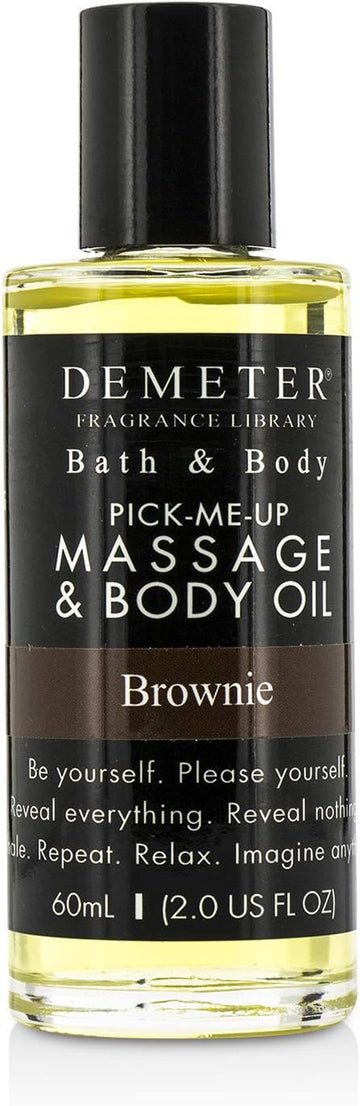 Demeter Fragrance Library 2 Oz Massage Oil – Brownie : Beauty & Personal Care