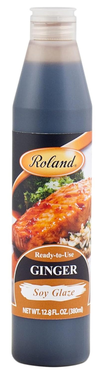 Roland Foods Ginger Soy Glaze, Specialty Imported Food, 12.88-Ounce Bottle