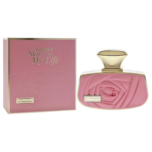 Al Haramain Story Of My Life - Arabian Perfume For Women - Long Lasting Perfume For Women - Floral Fragrances - Eau De Parfum For Women - 2.5 Oz