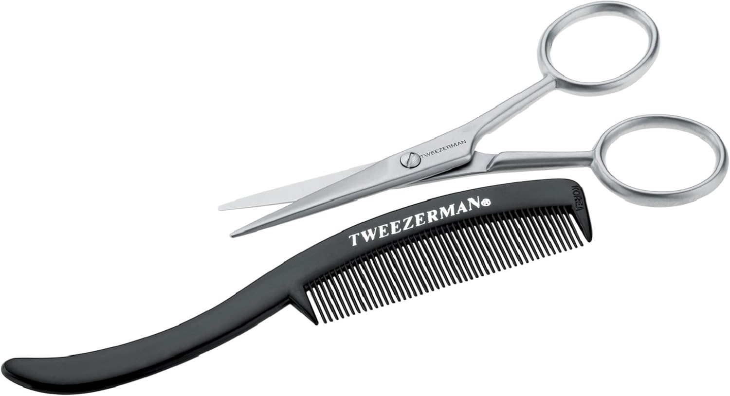 Tweezerman G.E.A.R For Men Moustache Scissors And Comb
