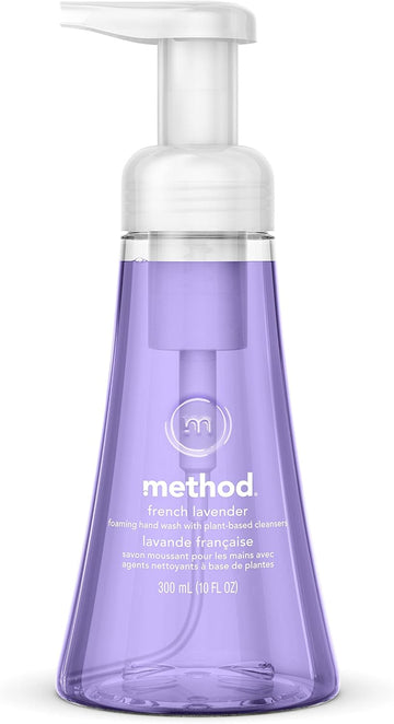 Method Foaming Hand Soap, French Lavender, Biodegradable Formula, 10 Fl Oz (Pack Of 1)