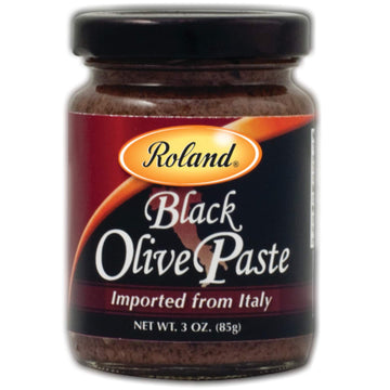 Roland Foods Black Olive Paste, 3 Ounce Jar, Pack Of 6