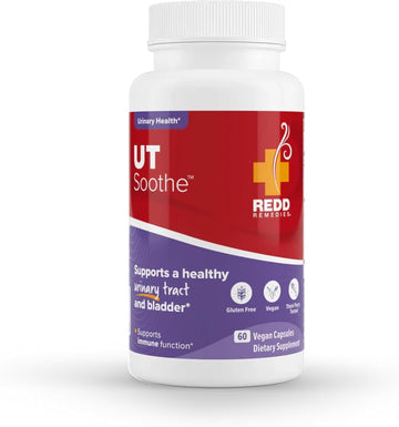 Redd Remedies, Ut Soothe With Probiotics, Promotes Overall Urinary Tract And Bladder Health, 60 Vegetarian Capsules