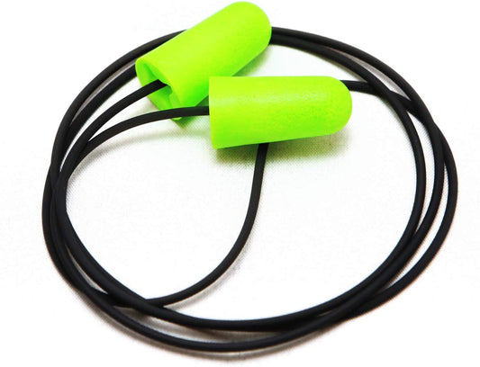 Mack?s Hi Viz Soft Foam Earplugs, 2 Pair ? Most Visible Color, Easy Compliance Checks, 32dB High NRR ? Comfortable, Safe Ear Plugs for Shop Work, Industrial Use, Motor Sports and Shooting