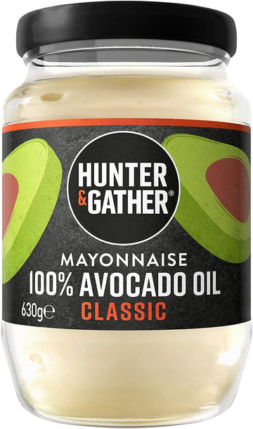 Hunter & Gather Avocado Oil Mayonnaise 3 X 250G | Seed Oil Free I Made With Pure Avocado Oil And British Free Range Egg Yolk | Paleo, Keto, Sugar And Gluten Free Avocado Mayo