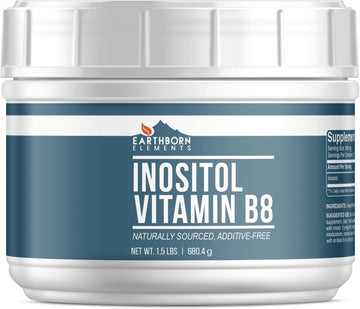 Earthborn Elements Inositol (1.5 Lb), Vitamin B8, Always Pure