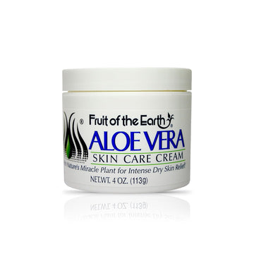Fruit Of The Earth Aloe Vera Skin Care Cream 4 Ounce Cream : Beauty & Personal Care