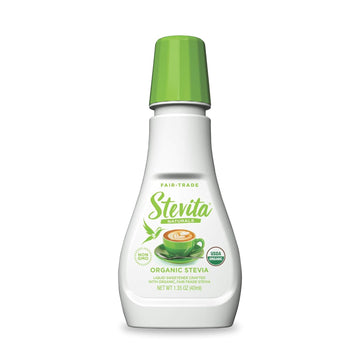 Stevita Organic Liquid Stevia - 1.35 Oz - All-Natural Sweetener, Zero Calories - Usda Organic, Non-Gmo, Vegan, Kosher, Keto, Paleo, Gluten Free - 200 Servings