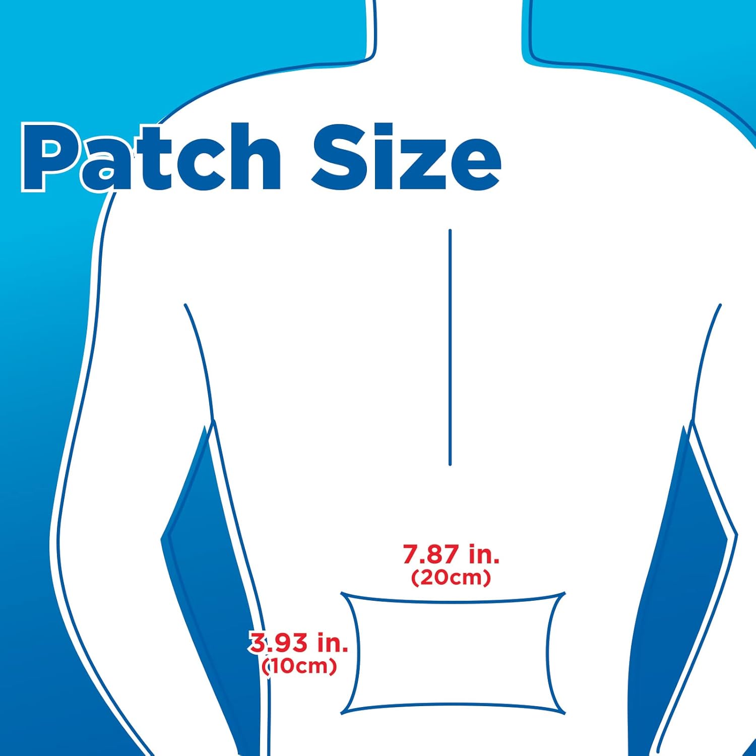 Care Medicated Cold Hot 5% Menthol Patch, 7.87” X 3.93”, 15-Count Box (Previously Healthwise) : Health & Household