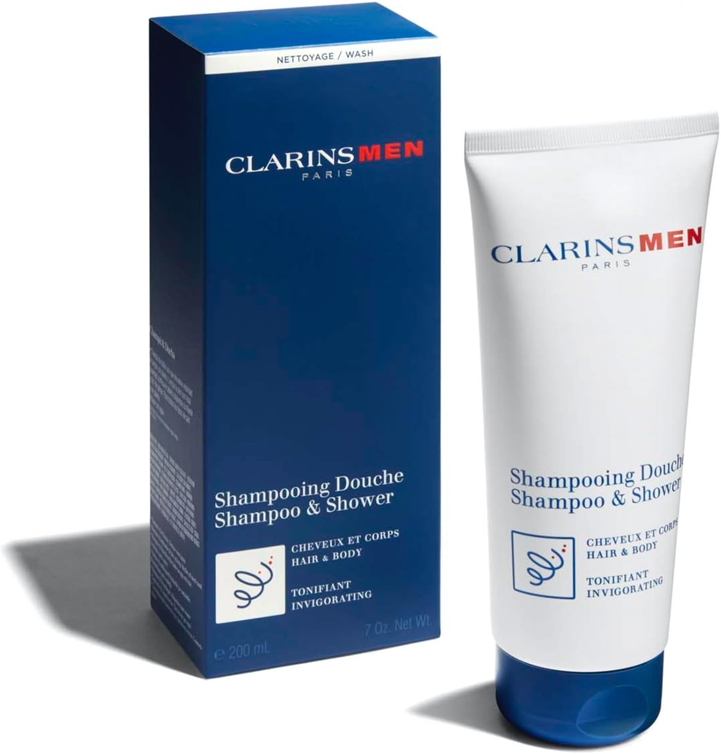 Clarins ClarinsMen Shampoo & Shower 200ml : Amazon.co.uk: Beauty