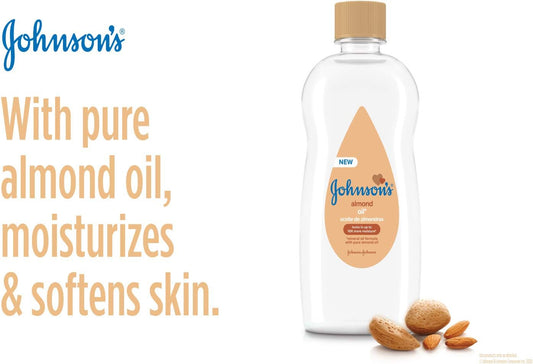 Johnson'S Baby Almond Oil Paraben-Free, Phthalate-Free, 14 Fl Oz