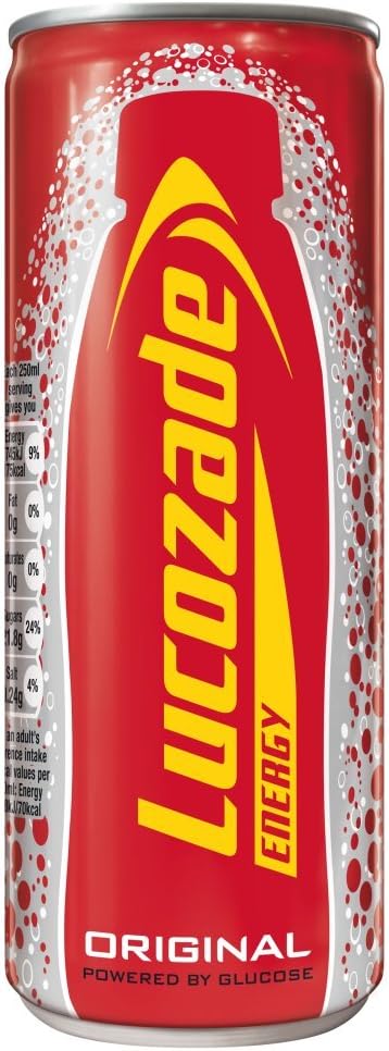 Lucozade Energy Drink Orange 12X330Ml