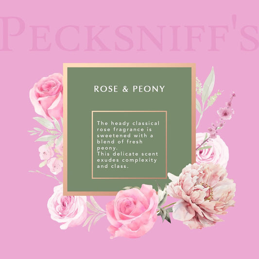Pecksniff'S Moisturizing Hand Wash Refill, 1000 Ml/33.8 Fl Oz - Gentle And Luxuriously Fragranced, Spa-Like Experience In A Bottle (Rose & Peony)