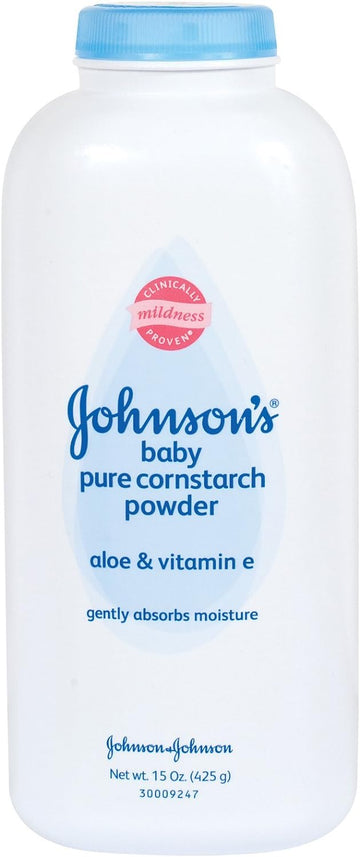 JOHNSON'S Aloe & Vitamin E Baby Powder 15 oz (Pack of 9) : Baby