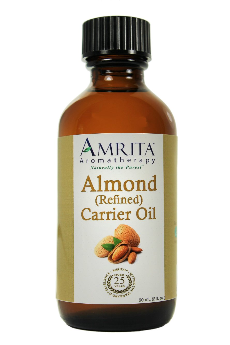 Amrita Aromatherapy: Almond Oil, Expeller Pressed Carrier Oil, A Base Oil For Aromatherapy, Massage, Essential Oils & More - Size: 240Ml : Beauty & Personal Care