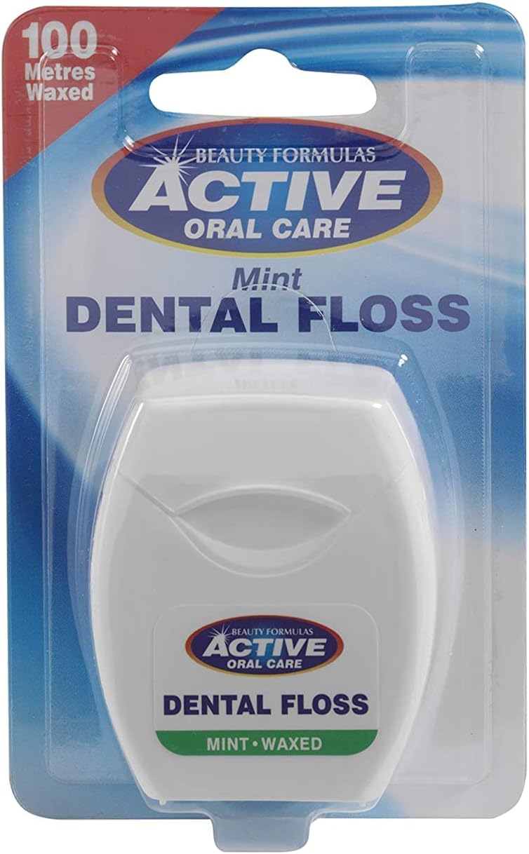 Active Mint Waxed Floss 100M