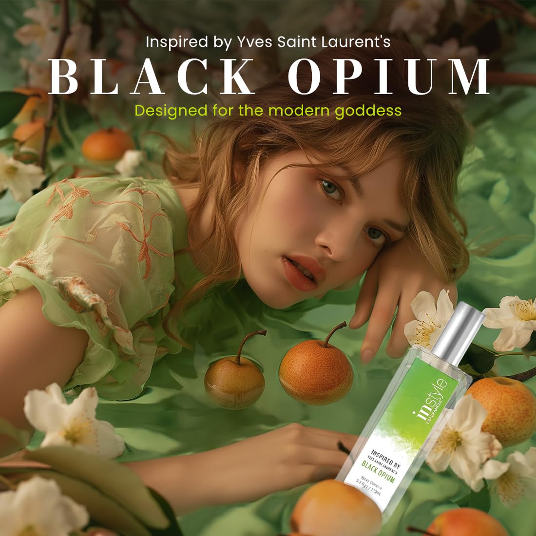 Instyle Fragrances, Inspired By Yves Saint Laurent'S Black Opium, Eau De Toilette, Fragrance For Women, Vegan, Paraben Free, Phthalate Free, Never Tested On Animals, 3.4 Fluid Ounces : Beauty & Personal Care