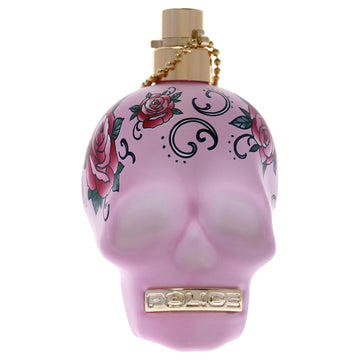 To Be Tattooart For Woman By Police - Fragrance For Women - Floral Fruity Gourmand Scent - Creamy Sandalwood And A Powdery-Sweet Marshmallow Accord - Eye-Catching Skull Bottle - 4.2 Oz Edp Spray