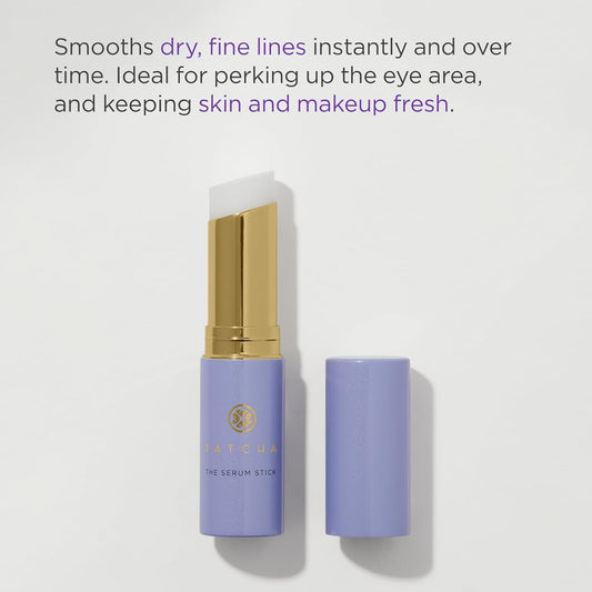 Tatcha The Serum Stick | Smooth Dry Fine Lines Instantly, Face & Eye Brightener Stick 8 G | 0.28 Oz