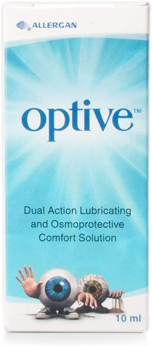 Optive Lubricant Eye Drops (Glycerin & Sodium Carboxymethylcellulose), 10Ml (Pack Of 1)