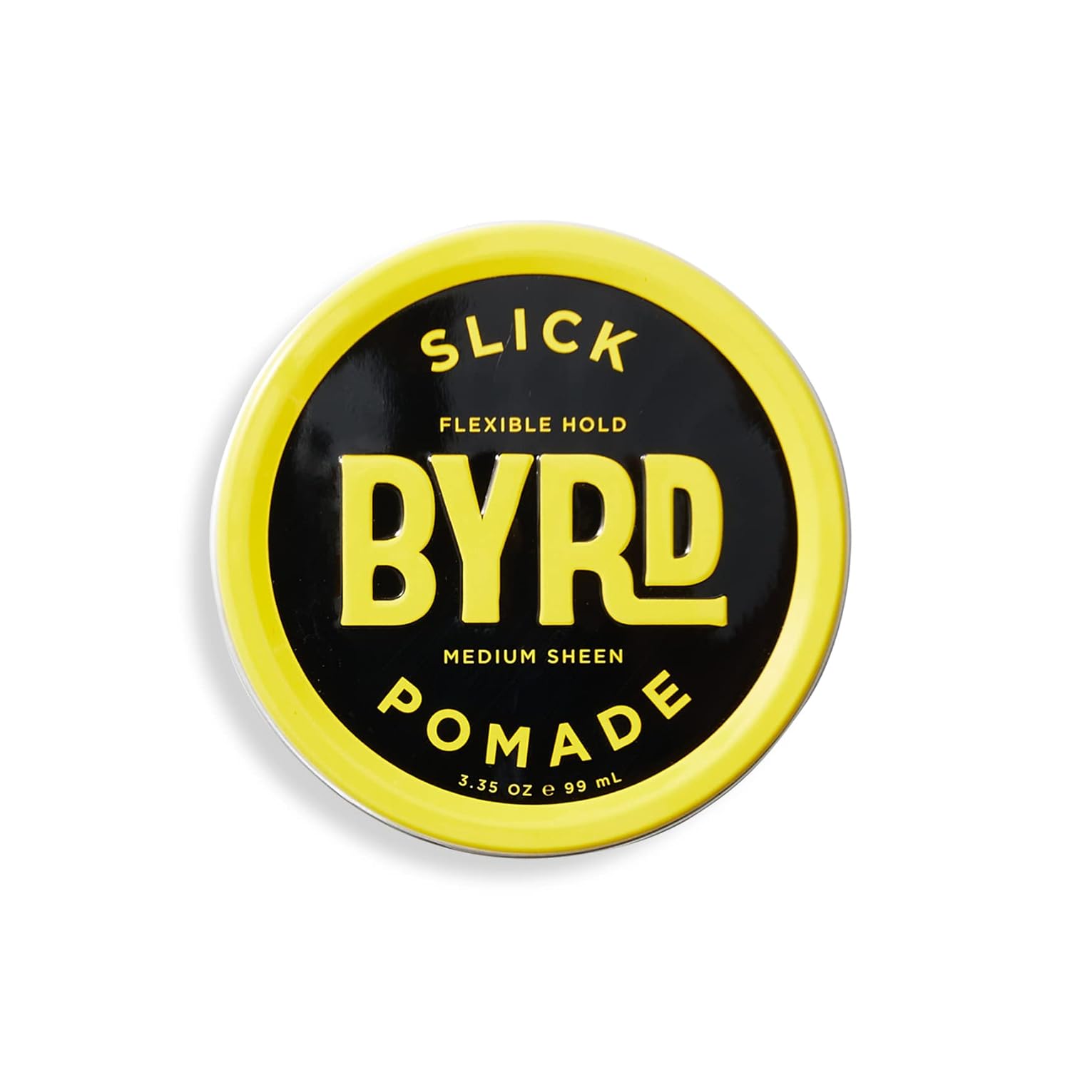 Byrd Hair Matte Pomade - Medium Hold, No Sheen, For All Hair Types, Mineral Oil & Paraben Free, Phthalate & Sulfate Free, Cruelty-Free, Water Based, 3.35Oz