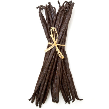 10 Tanzanian Vanilla Beans Whole Grade A Vanilla Pods For Homemade Vanilla Extract, Baking, Ice Cream, Flavoring, & Vanilla Powder