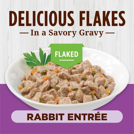 Instinct Flaked Rabbit Entrée Wet Cat Food - 3 Ounces, 24 Pack