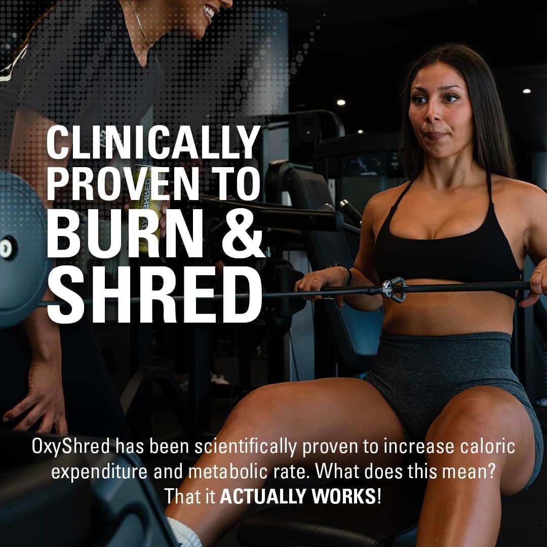 Ehp Labs Oxyshred Pre Workout Powder - Preworkout Powder With L Glutamine & Acetyl L Carnitine, Energy Boost Drink - Mango, 60 Servings : Health & Household