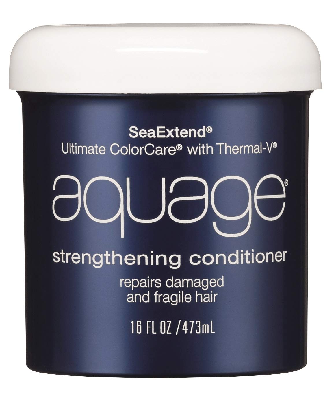 Aquage Seaextend Strengthening Conditioner, Maintains Color Vibrancy And Thermal Styling Damage, Uva/Uvb Sunscreen Helps Prevent Fading, 16 Oz : Beauty & Personal Care
