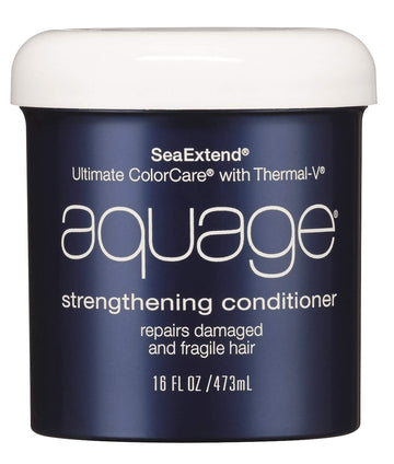 Aquage Seaextend Strengthening Conditioner, Maintains Color Vibrancy And Thermal Styling Damage, Uva/Uvb Sunscreen Helps Prevent Fading, 16 Oz : Beauty & Personal Care