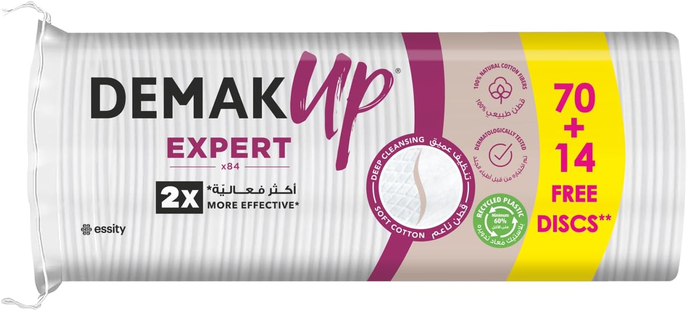 Demak Up Cotton Expert Make-Up Remover Pads Lotion-Based Pack Of 70
