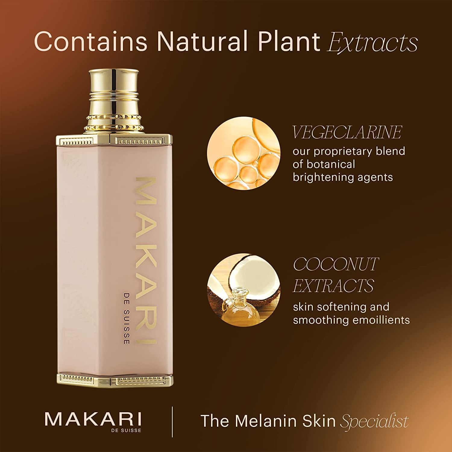 Makari Premium+ Body Brightening Beauty Milk (4.57 Fl Oz) | Anti-Aging Body Lotion | Softens And Smoothens Skin | Helps Diminish Discolorations And Dark Marks | Enhances Luminosity And Vibrance : Beauty & Personal Care