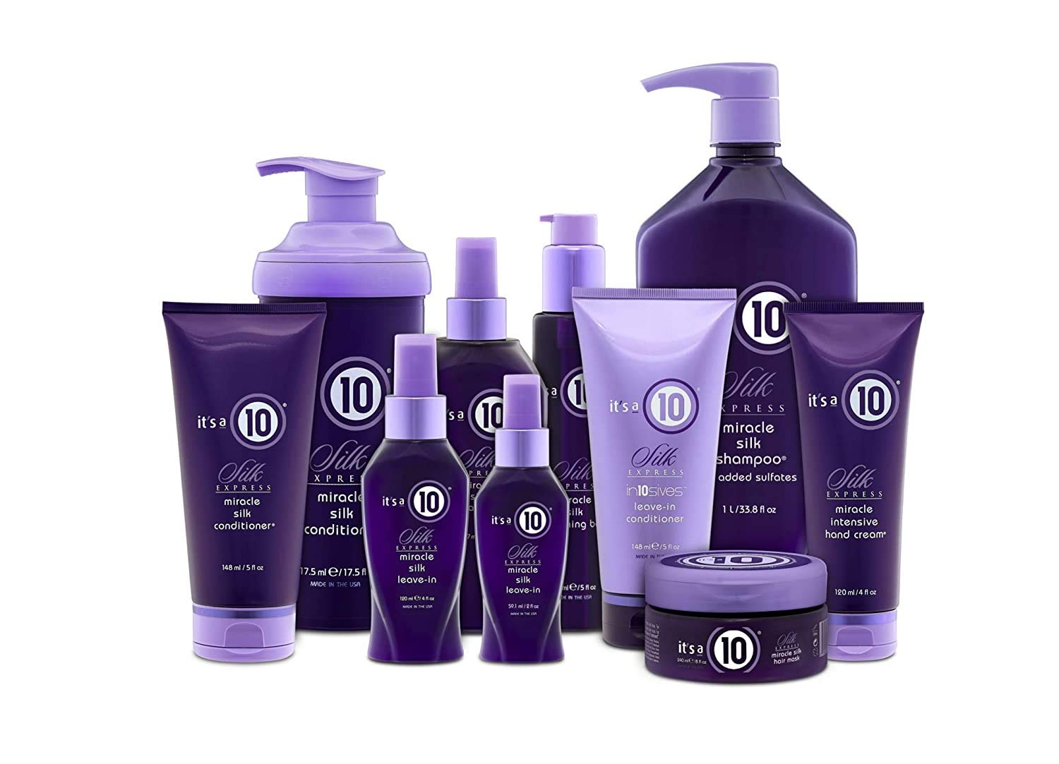 It's a 10 Haircare Silk Express Miracle Silk Shampoo, 10 fl. oz. (Pack of 2) : Hair Shampoos : Beauty & Personal Care