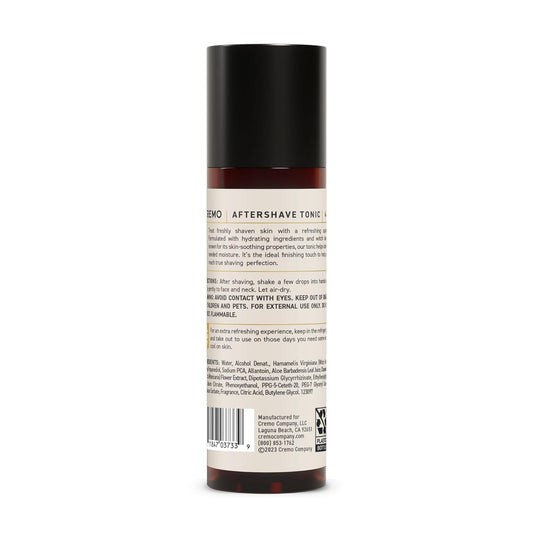 Cremo Skin Conditioner Aftershave Tonic - Hydrates and Refreshes Freshly Shaven Skin, 4 Fl Oz