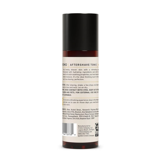 Cremo Skin Conditioner Aftershave Tonic - Hydrates And Refreshes Freshly Shaven Skin, 4 Fl Oz