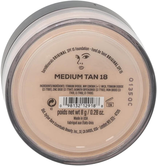 Bare Escentuals bareMinerals MEDIUM TAN Original SPF15 Foundation 8g