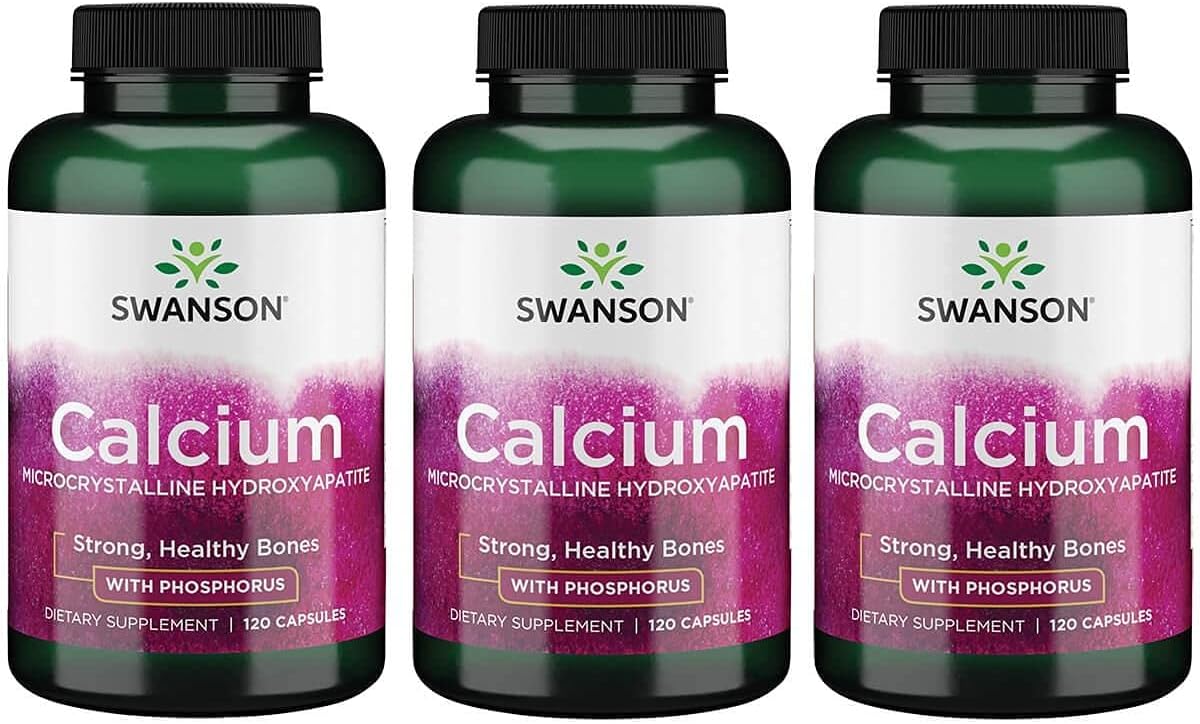 Swanson Boneology Superior Form Calcium 167 Milligrams 120 Capsules (3 Pack)