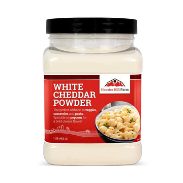 Hoosier Hill Farm White Cheddar Cheese Powder, 1LB (Pack of 1)