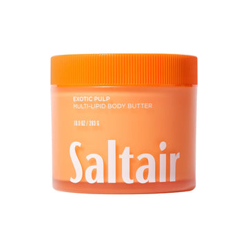 Saltair Multi-Lipid Body Butter - Rich, Nourishing Exotic Pulp Hydrating Body Cream With Ceramide Complex, Coconut Oil, Shea Butter, And Sea Buckthorn. Deep Moisturizing Dry Skin Care. 10Oz Jar