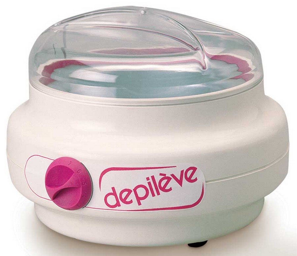 Depileve Pro Wax Warmer - Thermostat Controlled, Adjustable Heat Settings, Low Profile - 14 Oz. : Hair Wax Warmers : Beauty & Personal Care