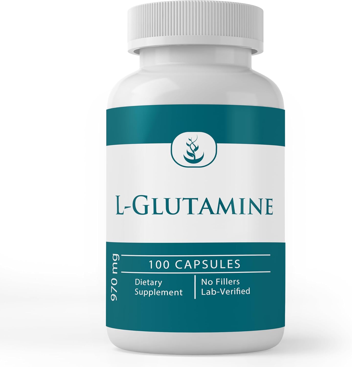 Pure Original Ingredients L-Glutamine Naturally Sourced Amino Acid, Non-Gmo & Gluten-Free (100 Capsules)